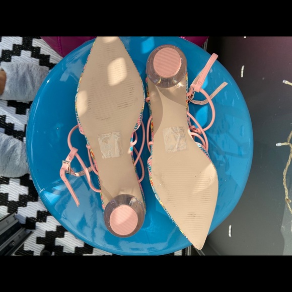 ASOS Multicolor Patterned Heels - Picture 6 of 7